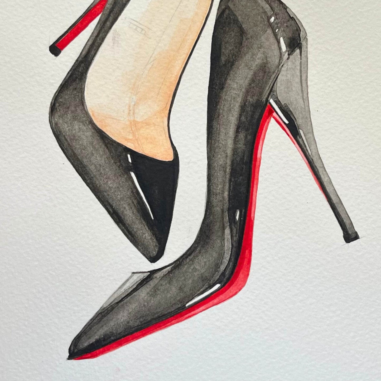 She may not believe in God, but her shoes are Christian - Original